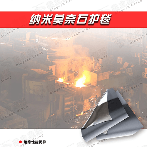 纳米莫奈石护毯——1400°C高温无畏！冶金喷溅克星，定制防护新标杆
